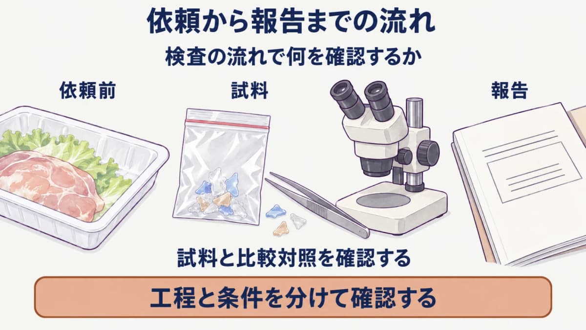依頼から報告までをつなぐ検体検査の流れ